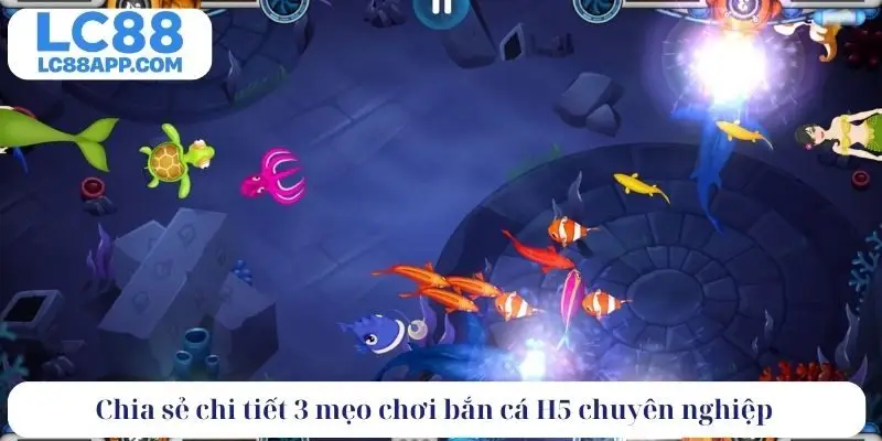 Chia sẻ chi tiết 3 mẹo chơi bắn cá H5 chuyên nghiệp 